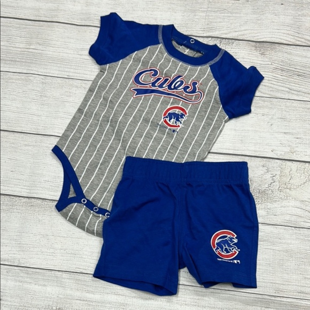 Chicago Cubs Baby Onsie